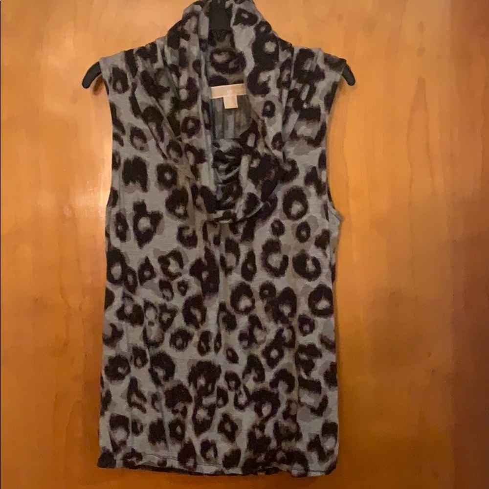 Michael Kors cowl neck, bubble tank
